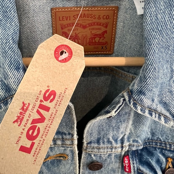 LEVI’S brand new jean jacket size XS - Picture 5 of 5